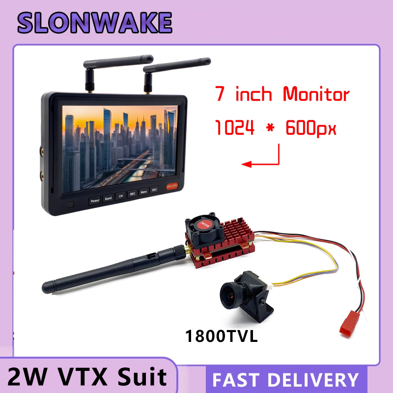 Drone Racing Camera - SLONWAKE 5,8G 2W VTX FPV 1800TVL