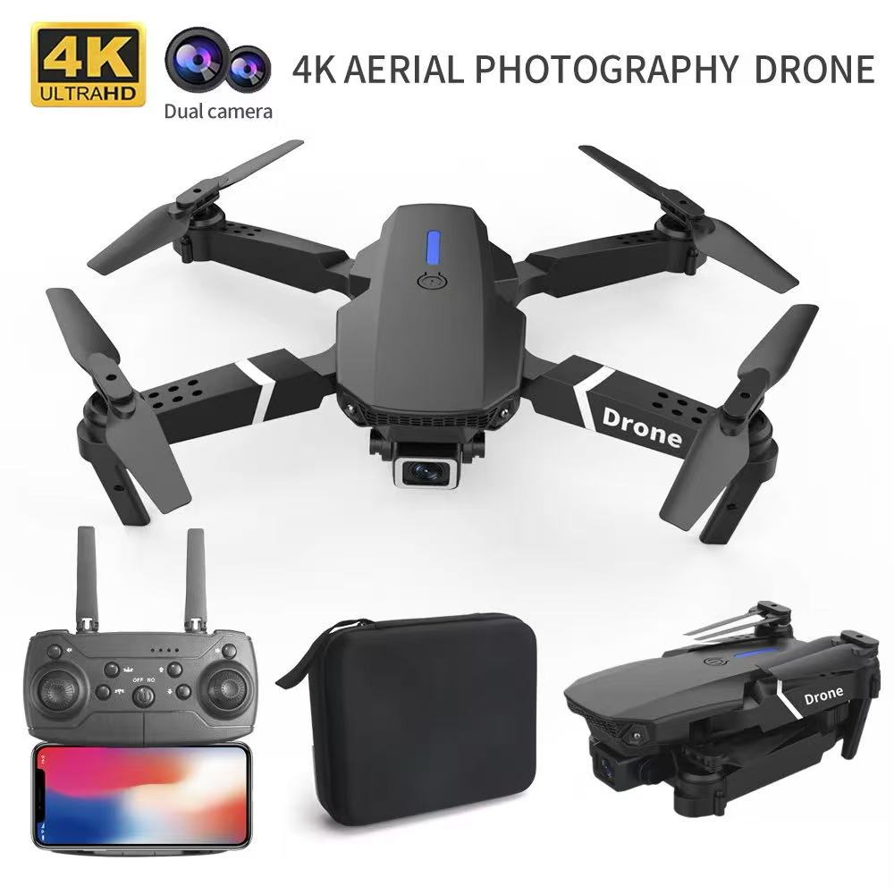 Drone Racing Camera - Dron profesional E88 4k gran angular
