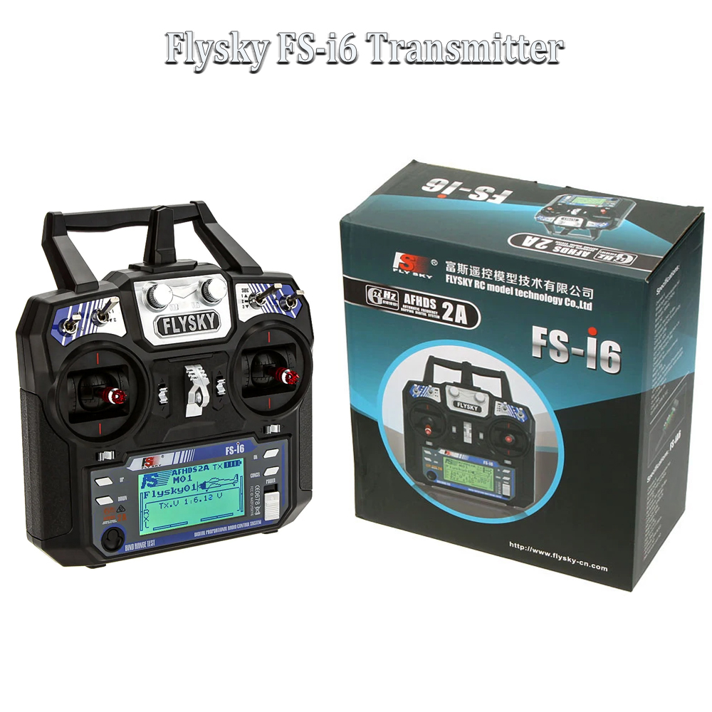 Transmisor de Radio FLYSKY FS- - Drone Racing Transmitter reseña y precio